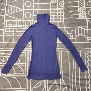 Divided By H&M Turtleneck Tee Purple